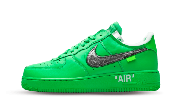 AF1 OFF-W. LIGHT GREEN SPARK