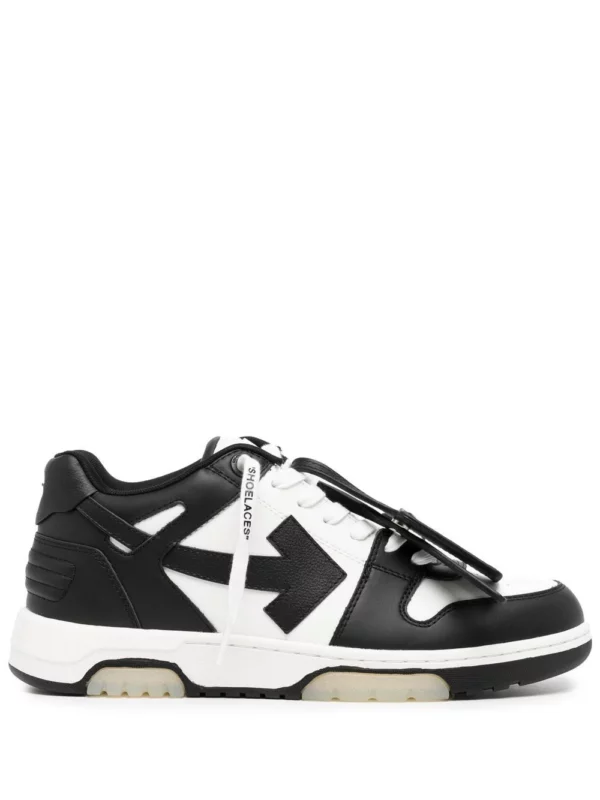 OFF-WHITE OUT OF OFFICE “OOO” CALF LEATHER BLACK