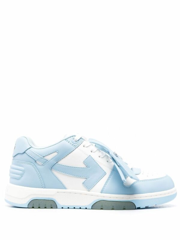 OFF-WHITE OUT OF OFFICE “OOO” CALF LEATHER LIGHT BLUE