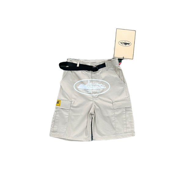 KHAKI CARGO SHORTS
