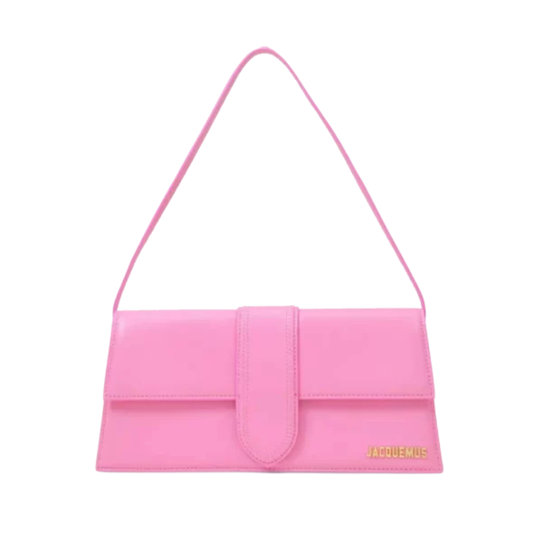 BORSA LE BAMBINO LONG ROSA LOGO SILVER